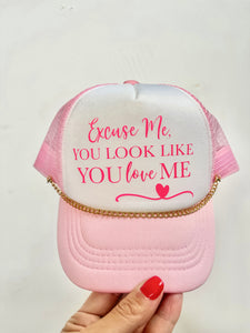 Excuse me, Kids Trucker Hat