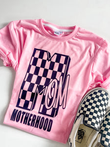 Motherhood crewneck T shirt | pink