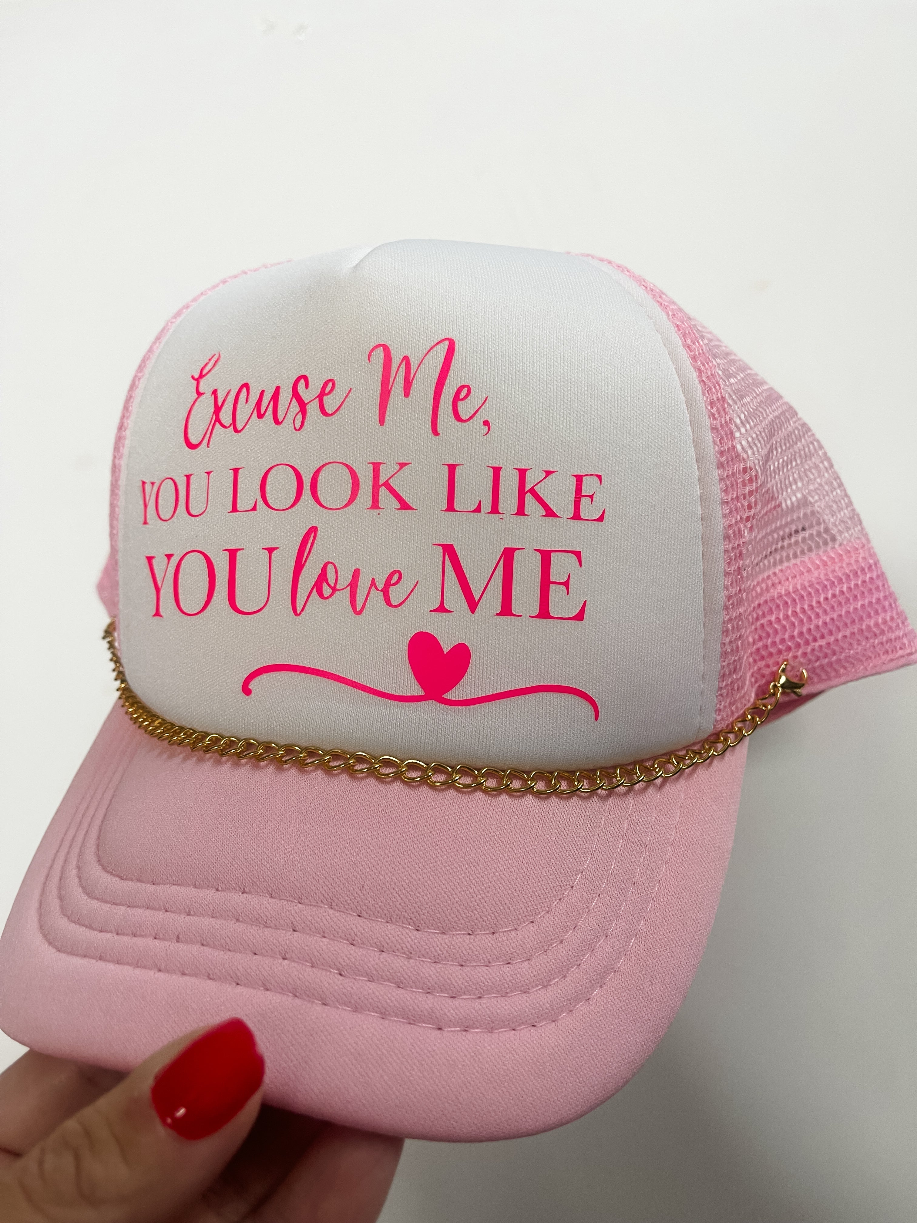 Excuse me, Kids Trucker Hat